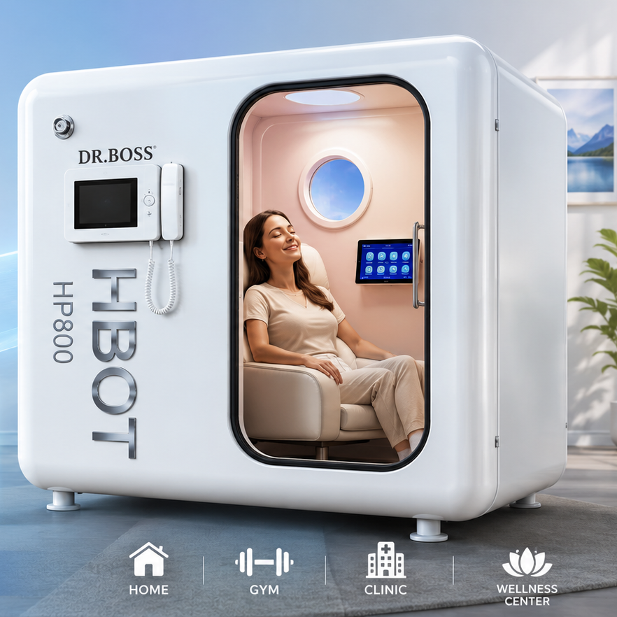 HP800 Hyperbaric Oxygen Chamber | Professional Mild Pressure HBOT Wellness System (MSRP $129,888)